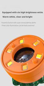 New Camping Light Ultra-Long Battery Life Radish Light Magnetic Camping Light USB Rechargeable Outdoor Tent Night Light