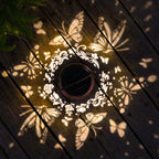 Solar Butterfly Garden Light Outdoor Waterproof Lighting Garden Living Room Chandelier Hanging Light LED Super Bright