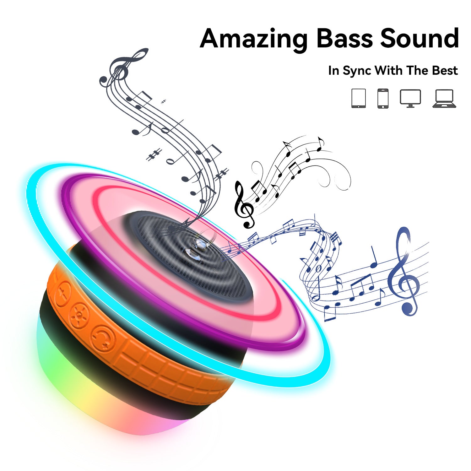 Camping Light Outdoor Portable Bluetooth Speaker Camping Light Tent Light Multifunctional Camping Light