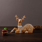 Christmas Elk Resin Ornaments Furniture Christmas Decoration Props Crafts Christmas Decorations