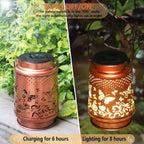 Solar Butterfly Garden Light Outdoor Waterproof Lighting Garden Living Room Chandelier Hanging Light LED Super Bright