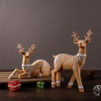 Christmas Elk Resin Ornaments Furniture Christmas Decoration Props Crafts Christmas Decorations