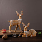 Christmas Elk Resin Ornaments Furniture Christmas Decoration Props Crafts Christmas Decorations