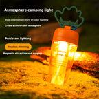 New Camping Light Ultra-Long Battery Life Radish Light Magnetic Camping Light USB Rechargeable Outdoor Tent Night Light